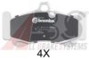 A.B.S. 37572S Brake Pad Set, disc brake